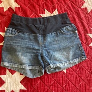 Maternity Jean shorts
